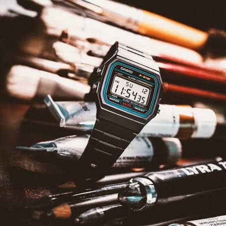 Casio F-91W Premiere in Basel